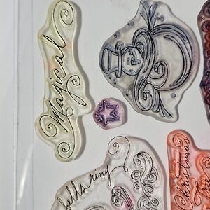 Magical Season CTMH clear stamp set my Acrylix